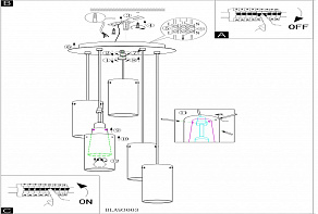 Подвесной светильник Eglo ПРОМО Pinto 93003