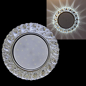 Встраиваемый светильник Reluce 53412-1 53412-9.0-001PL GX53+LED4W CL