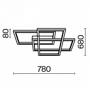 Потолочная люстра Maytoni Rida MOD015CL-L80GK