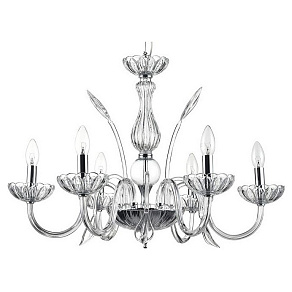 Подвесная люстра Maytoni Luciano DIA587-PL-06-N