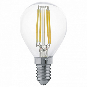 Лампа светодиодная [поставляется по 10 штук] Eglo P45 E14 4Вт 2700K 11499