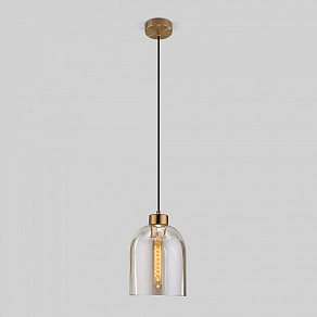 Подвесной светильник Eurosvet Tandem 50119/1 латунь