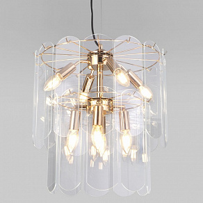 Подвесной светильник Eurosvet Claire 60170/8 золото Smart