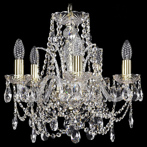 Подвесная люстра Bohemia Ivele Crystal 1411 1411/5/141/G