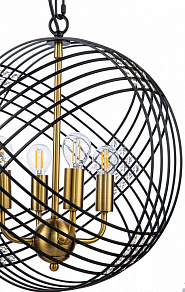 Подвесной светильник Indigo Fresco 10001/4P Black