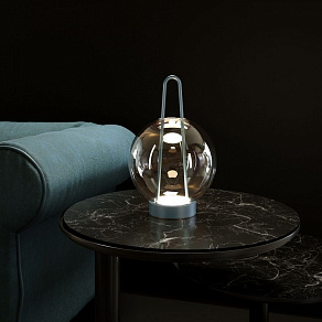 Настольная лампа декоративная Eurosvet Frasco 80507/1 синий