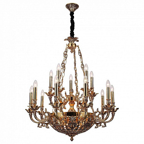 Подвесная люстра Lucia Tucci Firrnze FIRENZE 1781.15.3 antique gold
