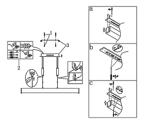 Подвесной светильник Globo Abruzzo 67060H