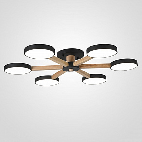 Люстра на штанге Imperiumloft TURNA Black TURNA01