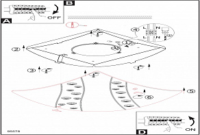 Накладной светильник Eglo ПРОМО Nerini 95578