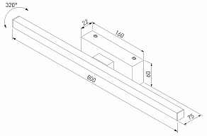 Подсветка для картины Elektrostandard Rino 40157/LED