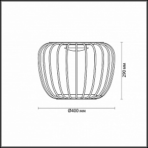 Настольная лампа декоративная Odeon Light Ulla 4106/7TL
