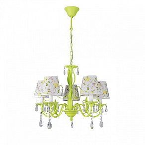 Подвесная люстра Imex KL.15759 KL.15759-5-P GREEN