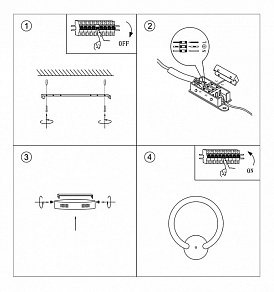 Накладной светильник Globo Cordoba 42503-1