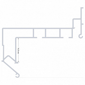 Профиль для карнизов Apeyron Electrics  08-59