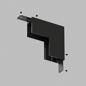 Соединитель угловой L-образный для треков Denkirs Smart TR2108-BK