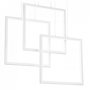 Подвесной светильник Ideal Lux Frame FRAME SP QUADRATO BIANCO