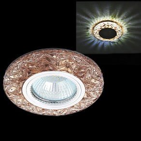 Встраиваемый светильник Reluce  51607-9.0-001MN MR16+LED3W TEA