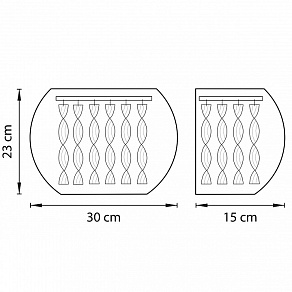 Накладной светильник Lightstar Acquario 752634