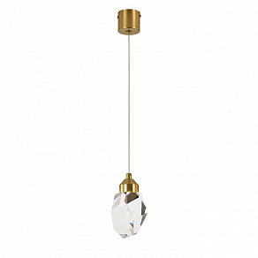 Подвесной светильник Indigo Cristallo 12053/1P Brass