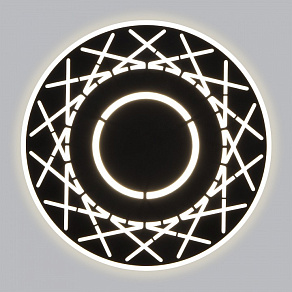 Накладной светильник Eurosvet Ilios 40148/1 LED черный 17W