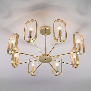 Люстра на штанге Eurosvet Magila 60077/8 золото