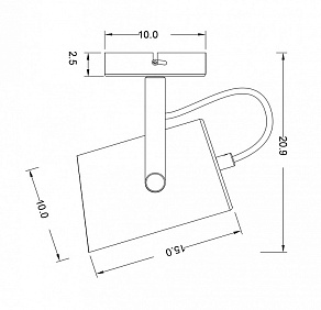 Бра Freya Elori FR4004WL-01WB