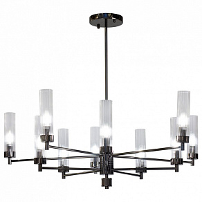 Люстра на штанге AM-Group INDIGO INDIGO SP10 PEARL BLACK