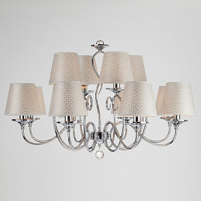 Подвесная люстра Eurosvet Fresa 70068/12 хром