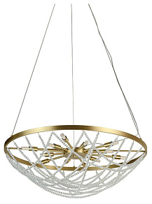 Подвесная люстра Newport ЭЛЬВИРА 8650/70 C brass