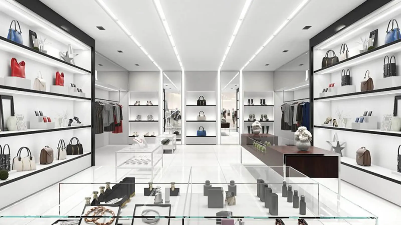 Освещение магазинов