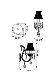 Бра Lightstar Ronna 726610