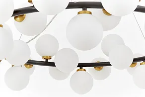 Подвесная люстра LUMINA DECO MARSIADA LDP 6033-40 BK+MD