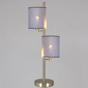 Настольная лампа декоративная ILLUMICO  IL3080-2TSQ-26 AB DS