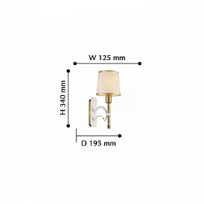 Бра Favourite Milena 2527-1W
