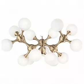 Подвесная люстра Ideal Lux Nodi NODI SP15 OTTONE SATINATO