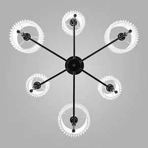 Люстра на штанге Eurosvet Notturno 60162/6 черный