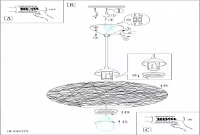 Подвесной светильник Eglo ПРОМО Campilo 93373