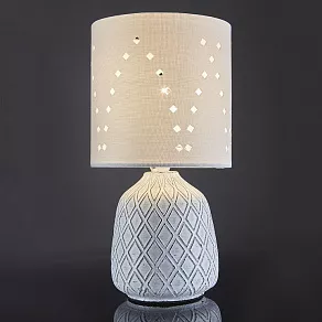 Настольная лампа декоративная Escada Natural 10181/T White