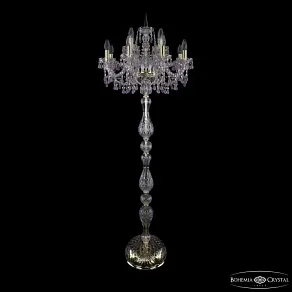 Торшер Bohemia Ivele Crystal 1410 1410T1/8+4/195-165 G V7010