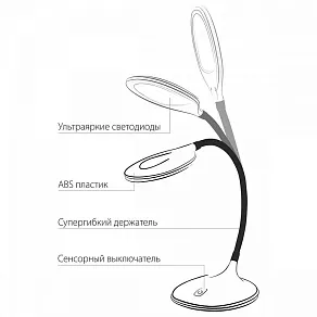 Настольная лампа офисная Elektrostandard Lark a038563