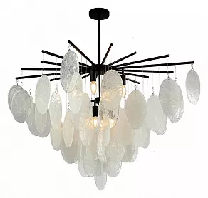 Люстра на штанге Milosh Tendence 0890 0894CL-8BK