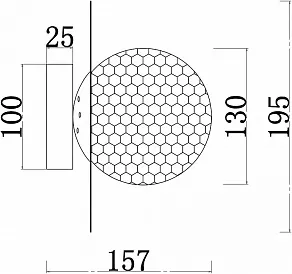 Накладной светильник F-promo Roshni 3050-1W