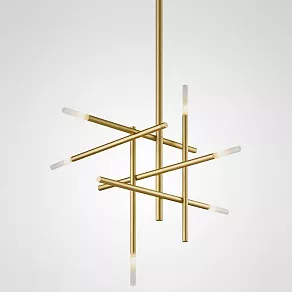 Люстра на штанге Imperiumloft Traverse Gold TRAVERSE01