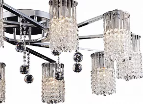 Потолочная люстра Arte Lamp Cascata A3028PL-10CC