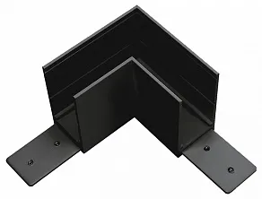 Соединитель угловой L-образный для треков накладных Lightstar Teta 505127-ALU