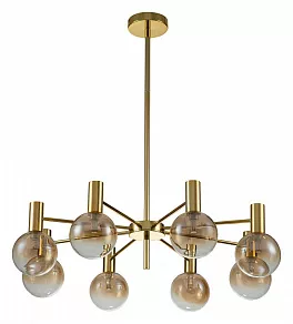 Люстра на штанге Indigo Collana 13015/8R Gold