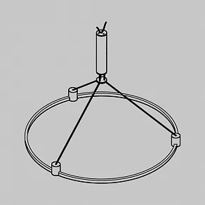 Трек подвесной Maytoni Готовая конструкция TFC-Flar-H01-BS