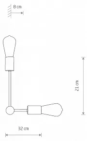 Накладной светильник Nowodvorski Rotor 7933
