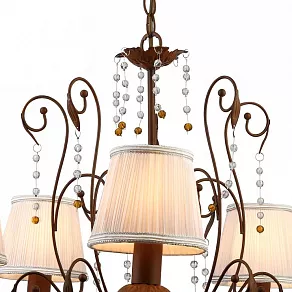 Подвесная люстра Arte Lamp Medici A9468LM-5BR